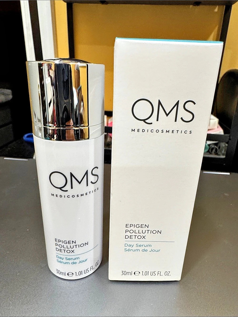 QMS Medicosmetics Epigen Pollution Detox Day Serum 30 mL Day Serum NWT